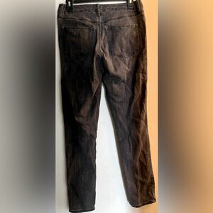 Express Skinny Mid Rise Jeans, Black, M Reg 6 / 8 / 10